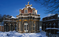 Orangerie und Sonnentempel in der Eremitage von Bayreuth
