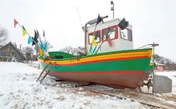 Fischerboot in Danzig