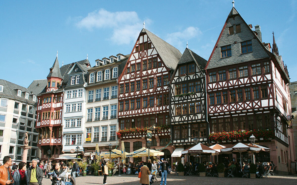 Römerberg in Frankfurt 