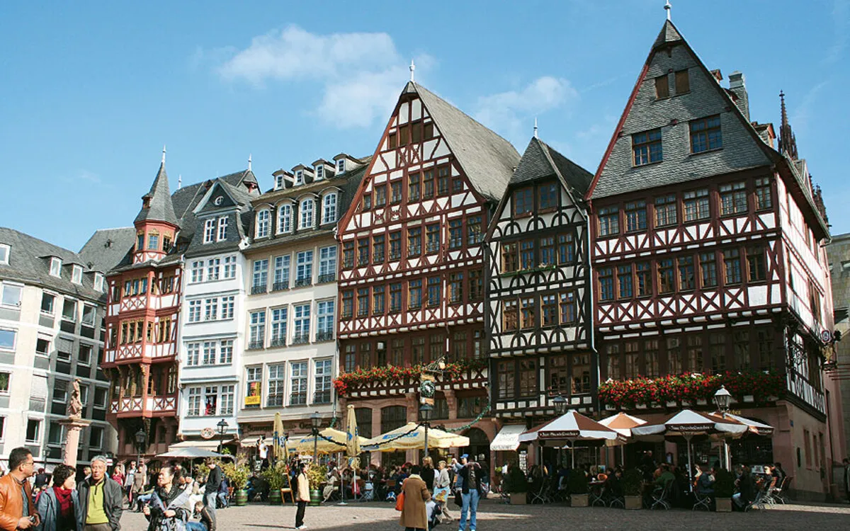 Römerberg in Frankfurt 