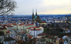 winterliches Brünn