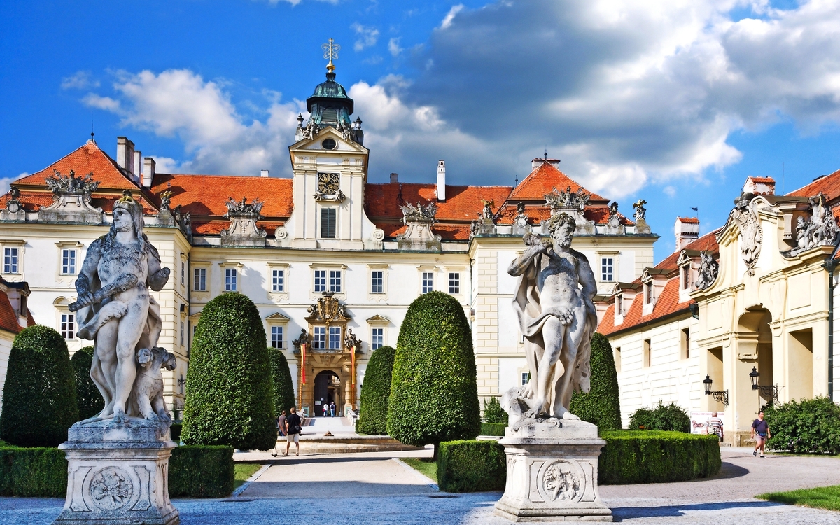 Barockschloss Valtice in der Tschechischen Republik