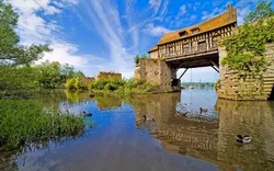 Alte Mühle - Motiv für den Maler Claude Monet