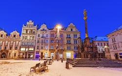 Platz der Republik in Pilsen