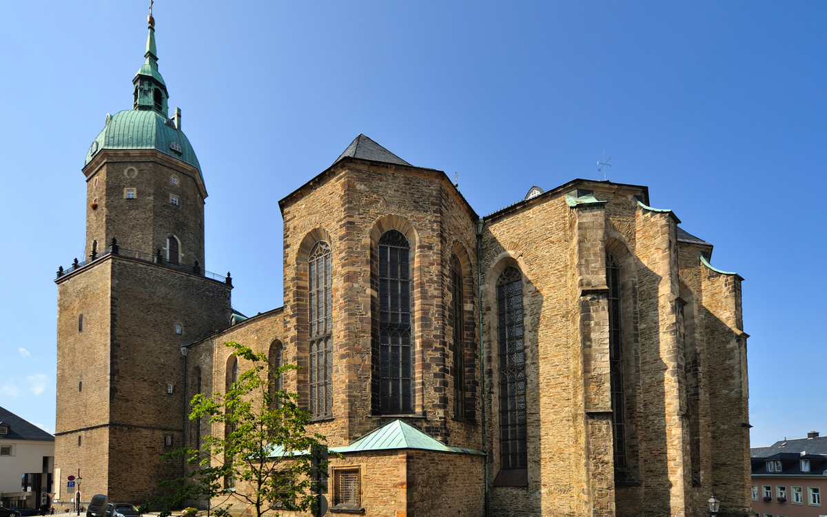 St. Annenkirche in Annaberg-Buchholz im Erzgebirge
