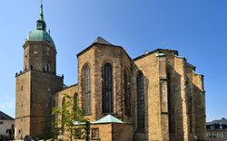 St. Annenkirche in Annaberg-Buchholz im Erzgebirge