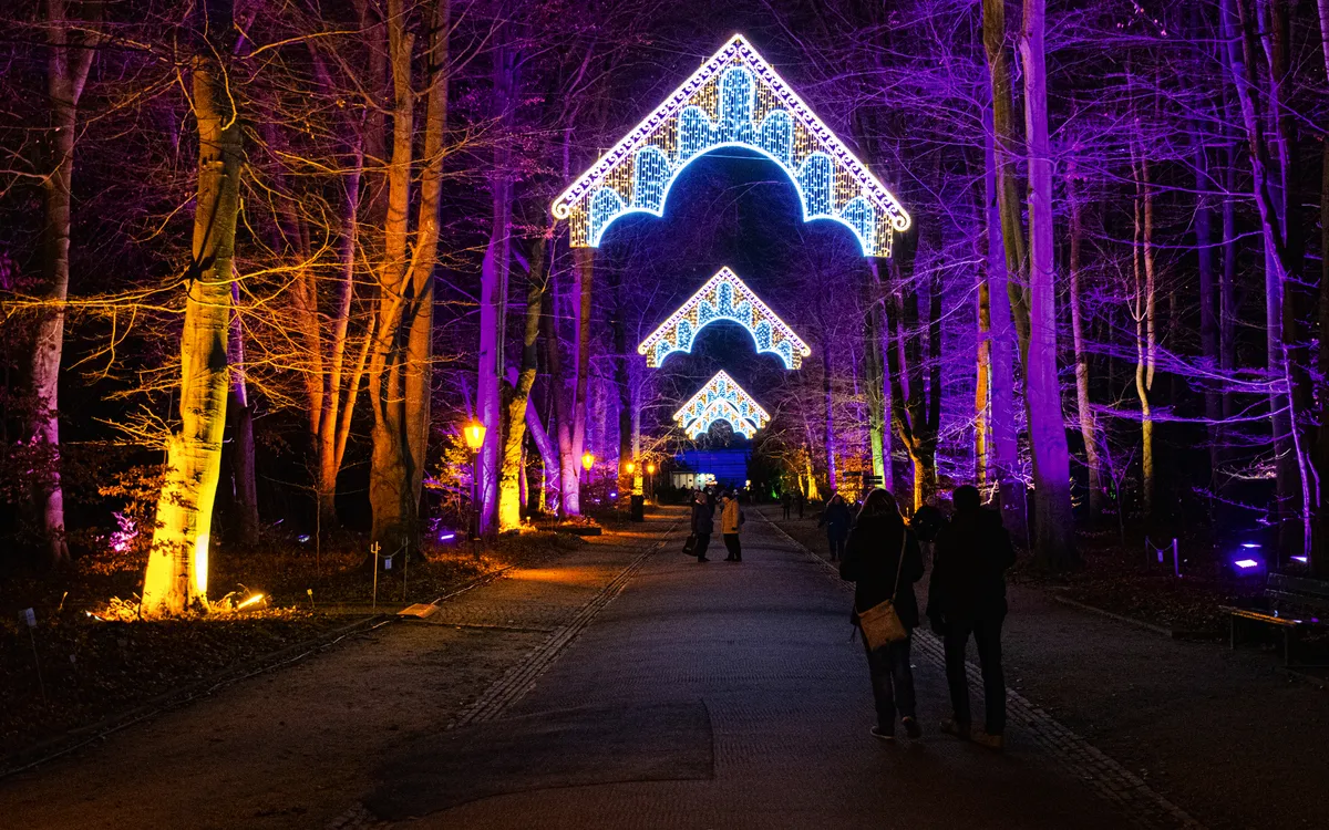 Christmas Garden im Botanischen Garten Berlin