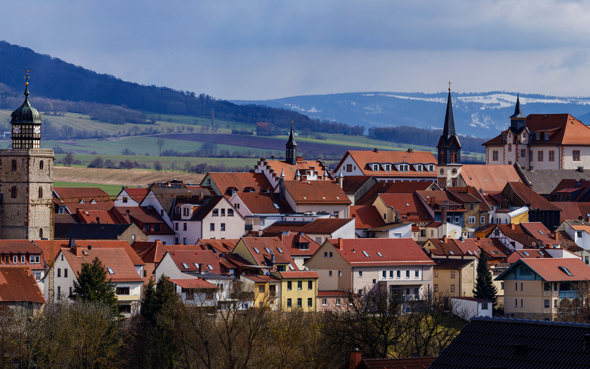 Geisa in der Thüringer Rhön