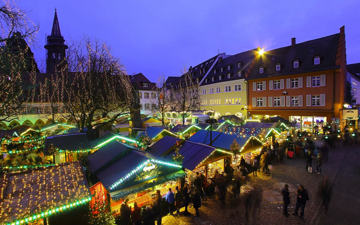 Weihnachtsmarkt in Freiburg