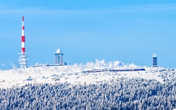 Verschneiter Brocken