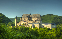Burg Vianden in Luxemburg