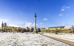 Schlossplatz in Stuttgart