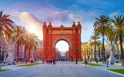 Triumphbogen in Barcelona
