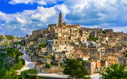 Matera in der Region Basilicata im Süden Italiens