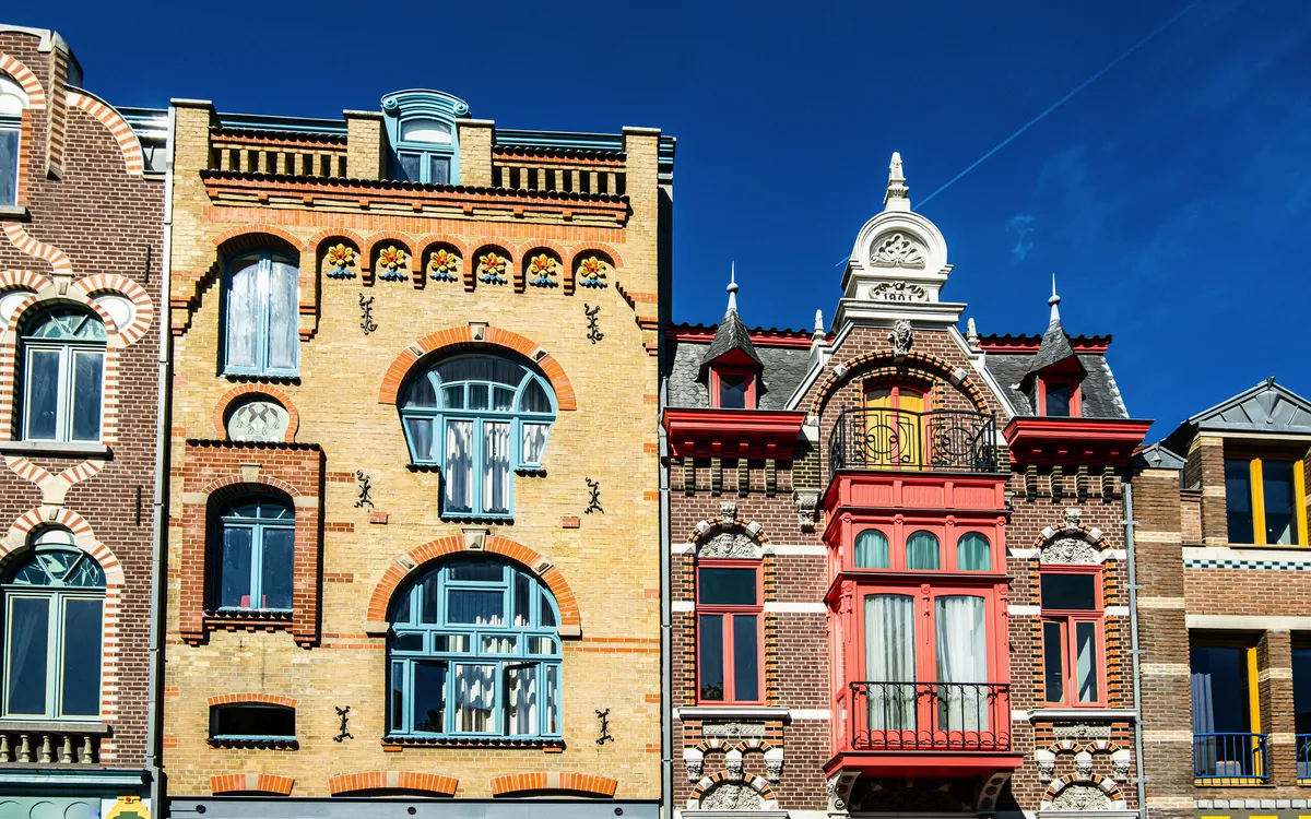 Hausfassade in Venlo Niederlande