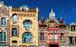 Hausfassade in Venlo Niederlande