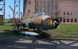 MIG 21 im Historisch-Technischen Museum Peenemünde