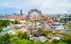 Prater Park in Wien