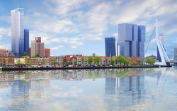 Panorama von Rotterdam