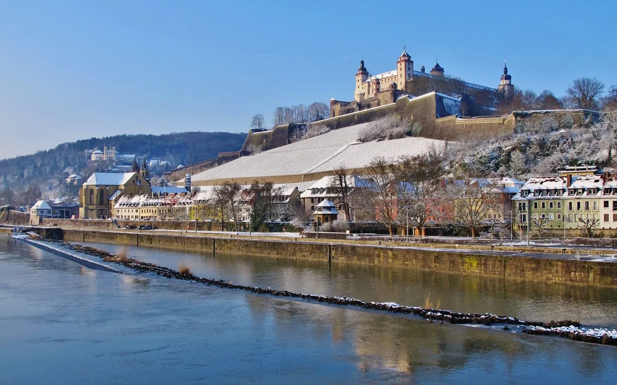 Festung Marienberg in Würzburg, Deutschland
