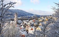 Schnee im Pommelsbrunn