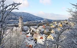 Schnee im Pommelsbrunn