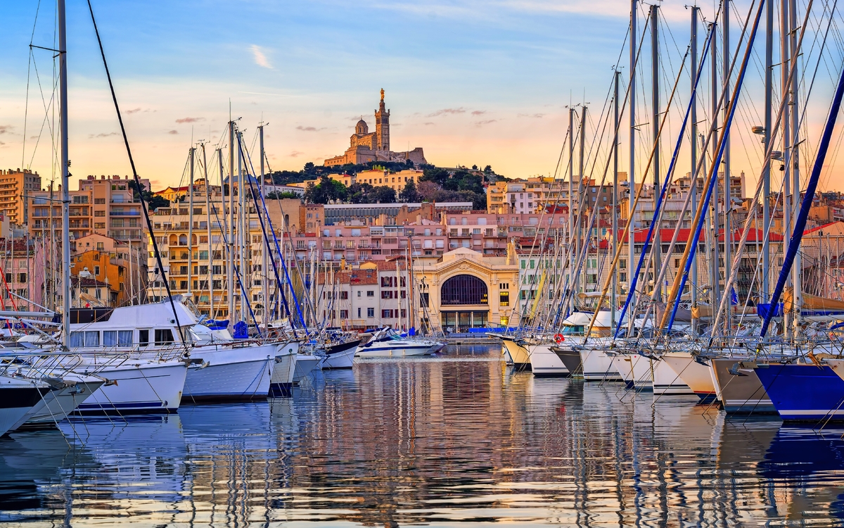Yachthafen von Marseille