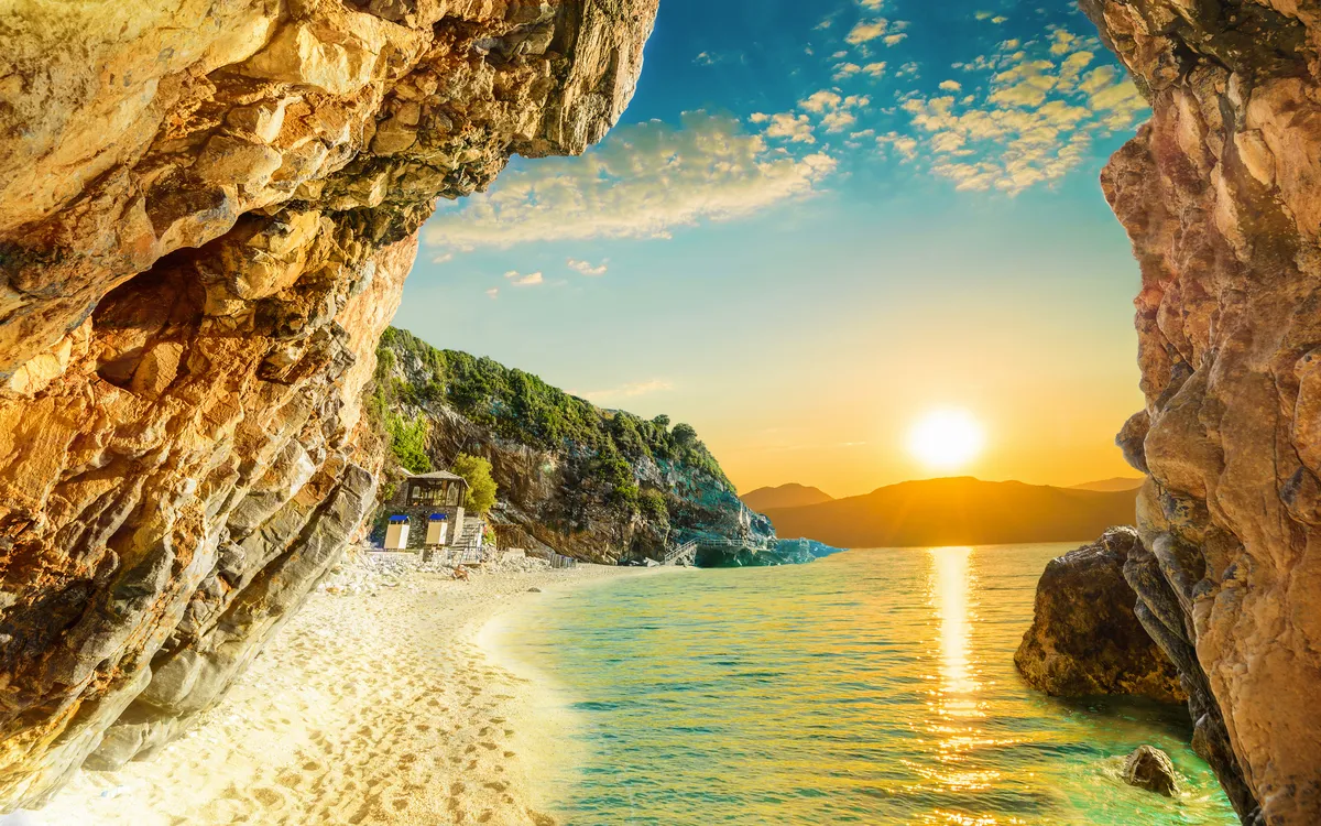 Strand von Mylopotamos
