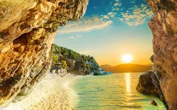 Strand von Mylopotamos