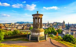 Calton Hill in Edinburgh, Vereinigtes Königreich