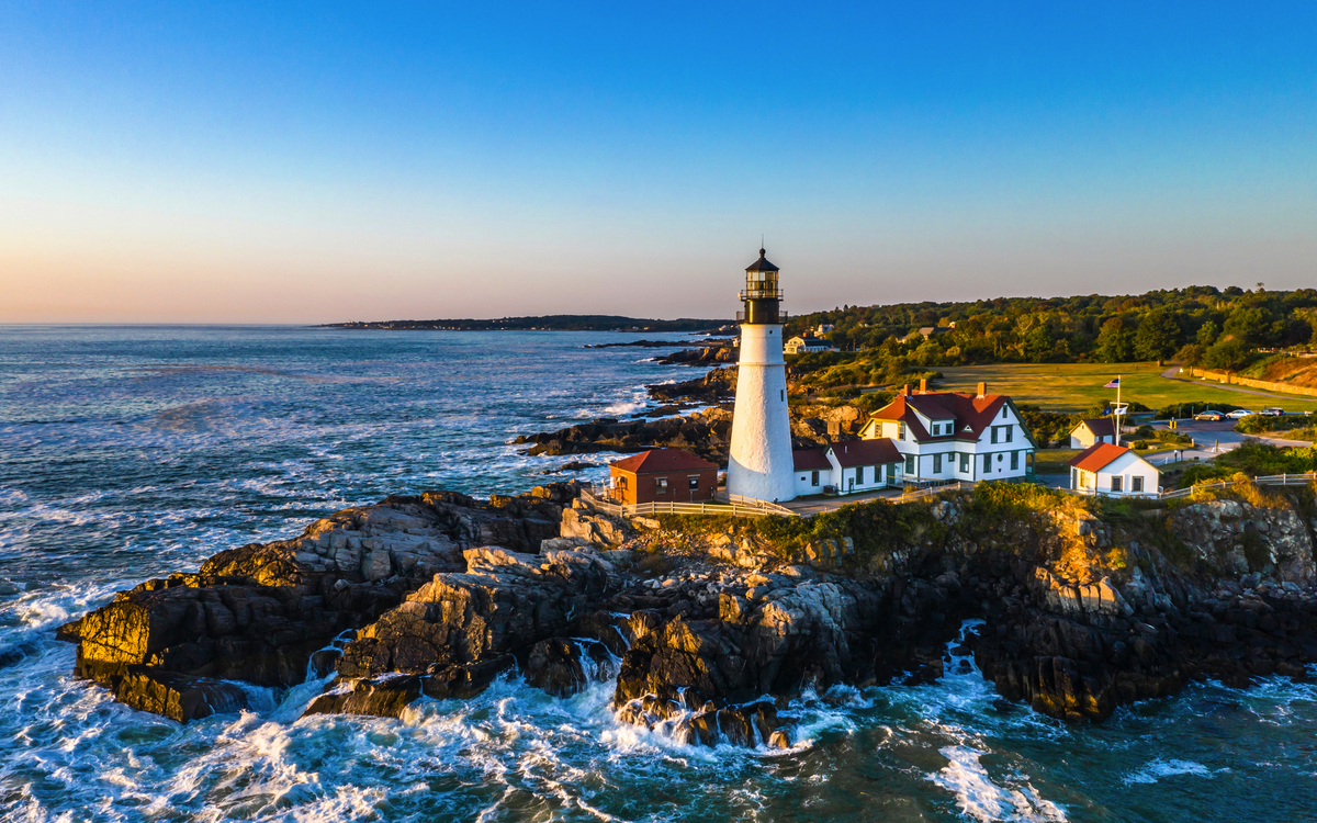 Portland Head Light am Kap Elisabeth