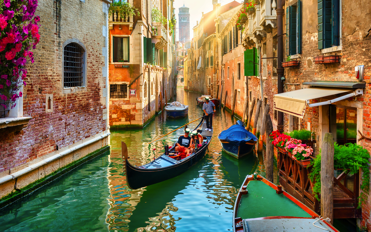 Kanal in Venedig