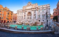 Trevi-Brunnen in Rom, Italien