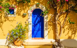 Assos auf der griechischen Insel Kefalonia