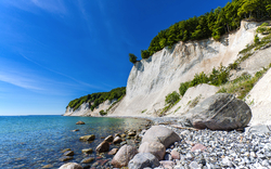 Kreidefelsen auf der Insel Rügen