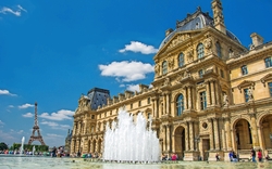 Louvre-Museum in Paris, Frankreich