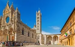 Dom zu Siena in der Toskana, Italien