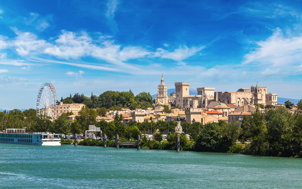 Avignon in der Provence, Frankreich