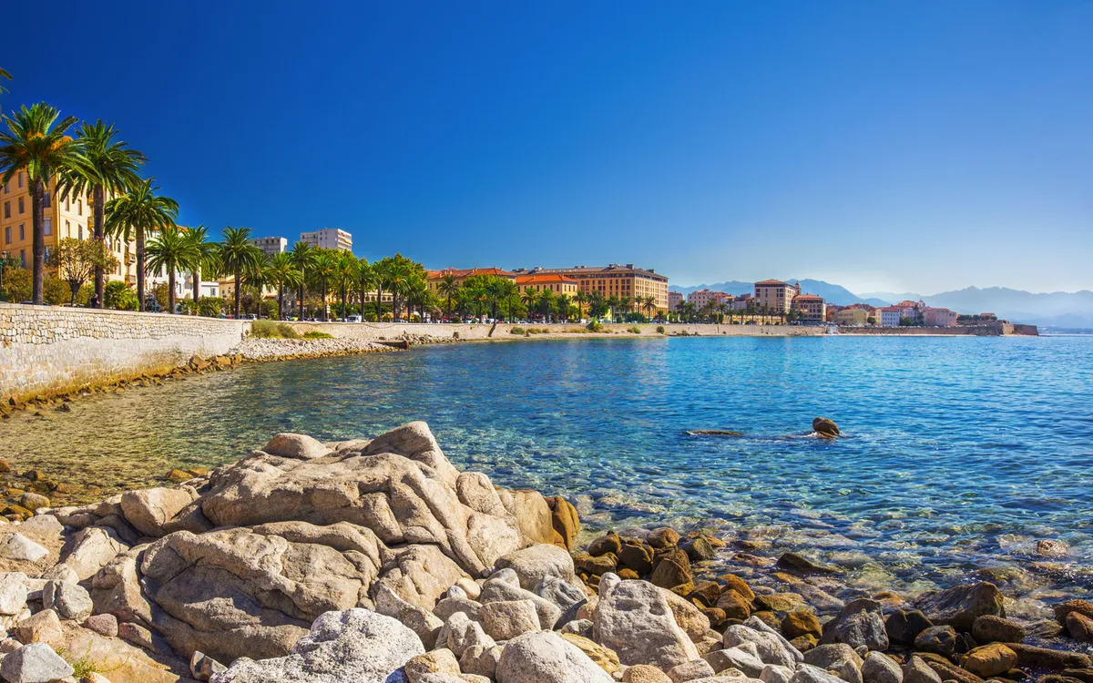 Küste von Ajaccio 