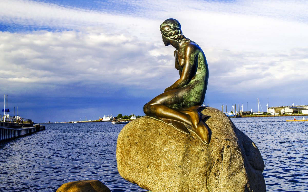 Kleine Meerjungfrau in Kopenhagen