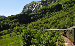 Flambahn in Norwegen 