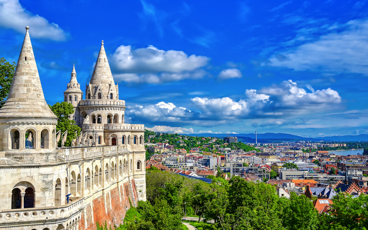 alte Fischerbastei in Budapest