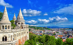 alte Fischerbastei in Budapest