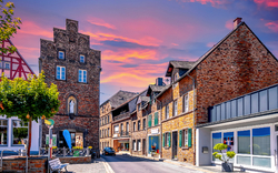Marktplatz von Treis-Karden an der Mosel