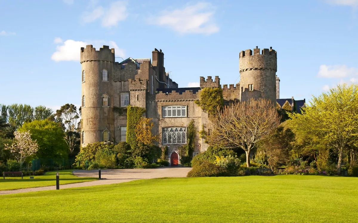 Malahide Castle in Dublin