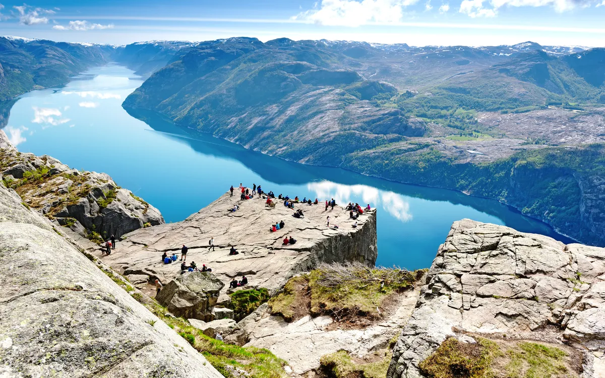 Preikestolen am Lysefjord