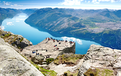 Preikestolen am Lysefjord