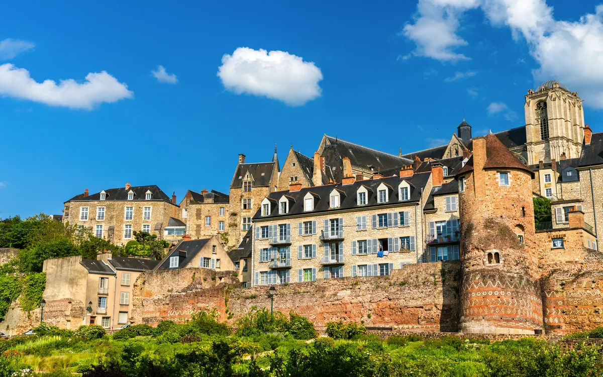 Stadtmauer in Le Mans