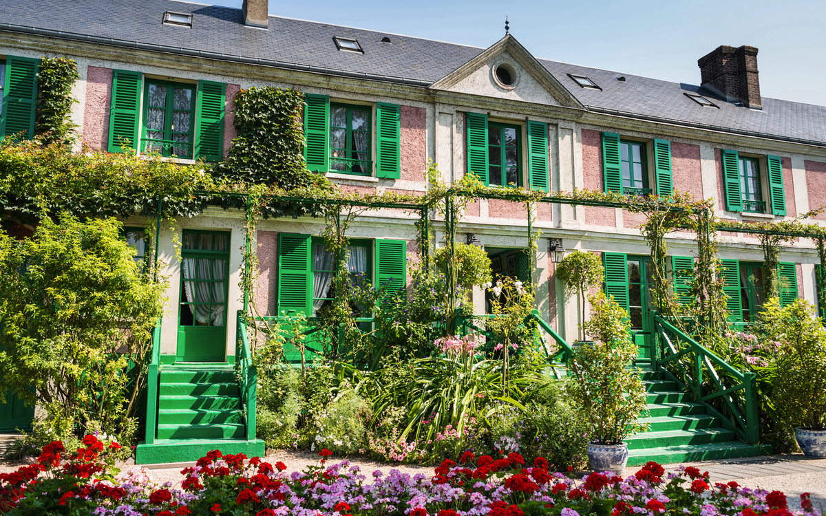 Haus von Claude Monet mit dem Botanischen Garten