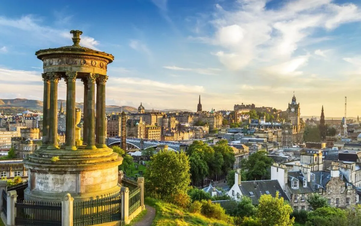 Stadtansicht Edinburgh